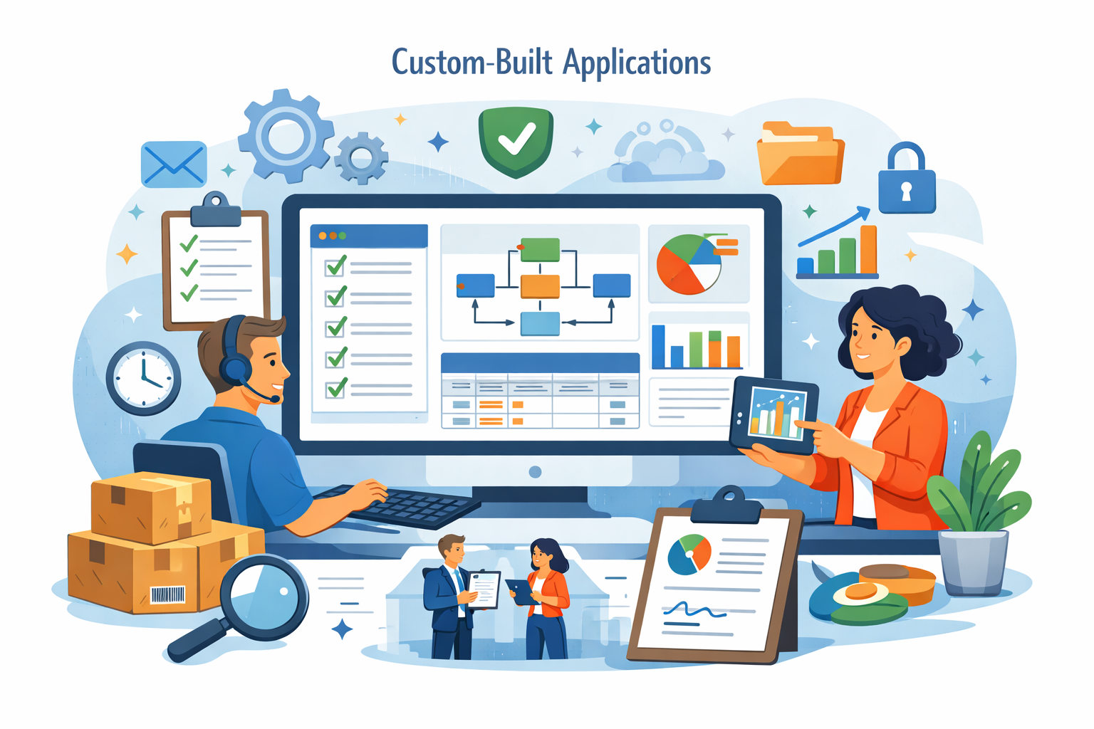 Custom Built Applications - Smile Information Services